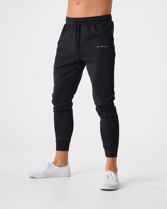 Men Black Track Joggers | NVGTN