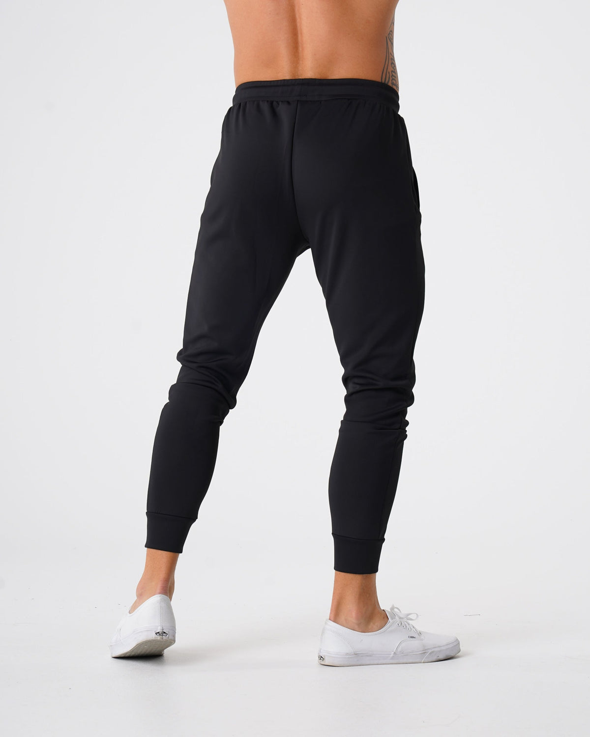 Men Black Track Joggers | NVGTN