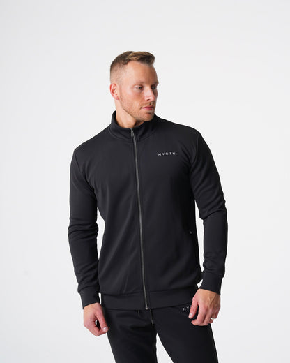 Men Black Track Jacket | NVGTN