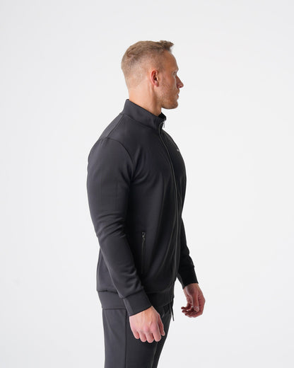 Men Black Track Jacket | NVGTN