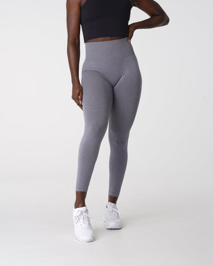 Women Grey NV Seamless Leggings | NVGTN