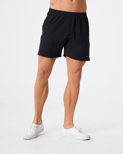 Men Black Flex Shorts | NVGTN
