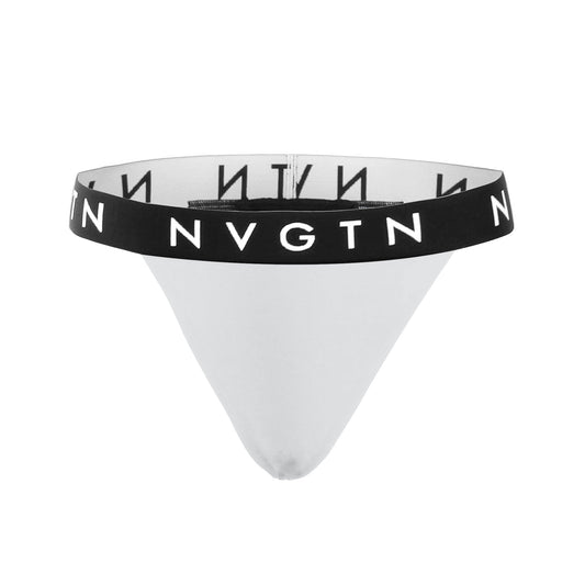 Women White Thong | NVGTN