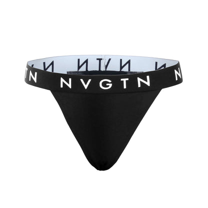 Women Black Thong | NVGTN