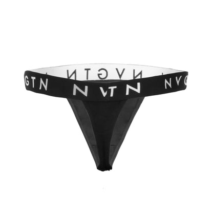Women Black Thong | NVGTN