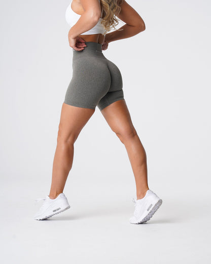 Women Khaki Green Pro Seamless Shorts | NVGTN