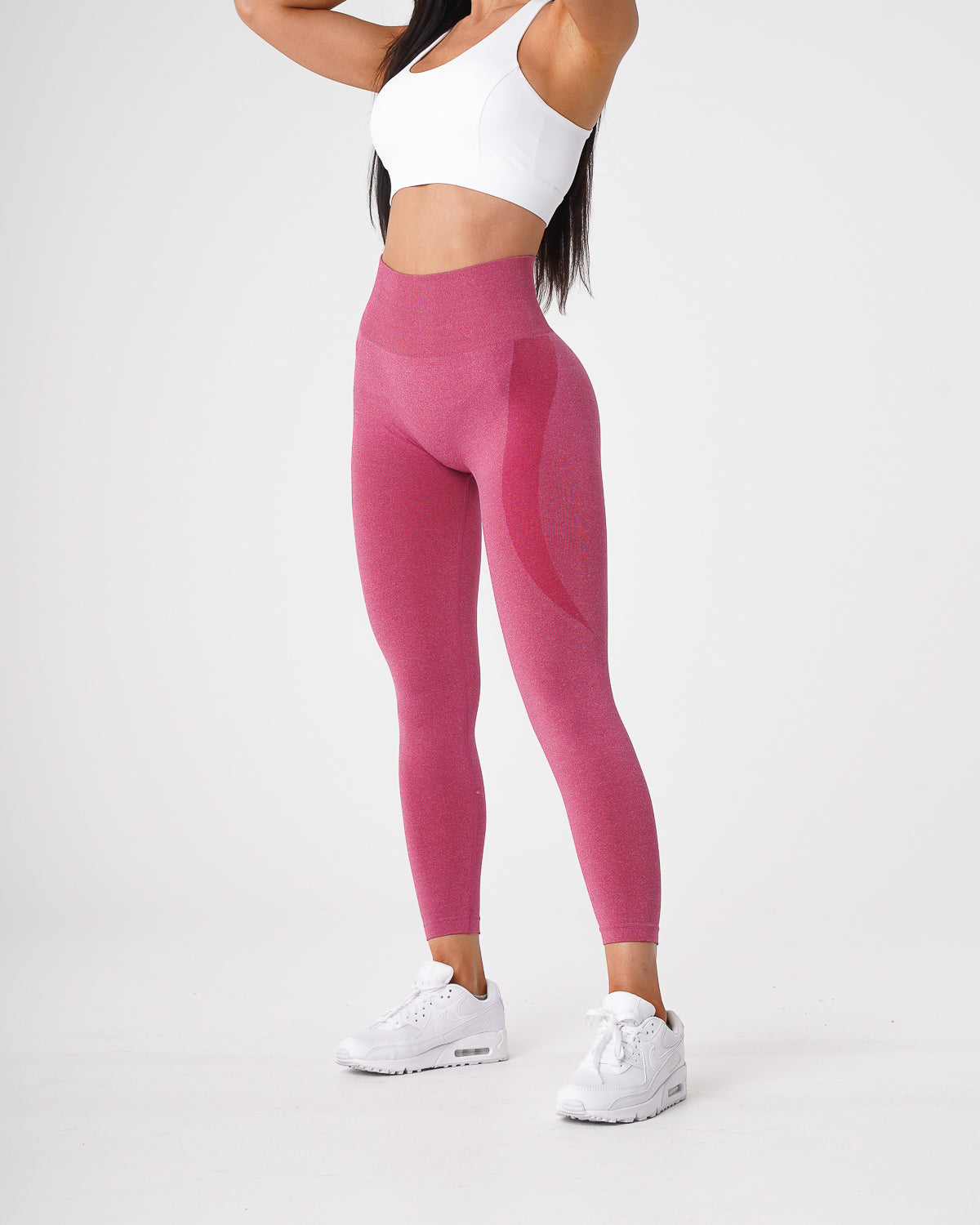 Women Crimson Contour Seamless Leggings | NVGTN
