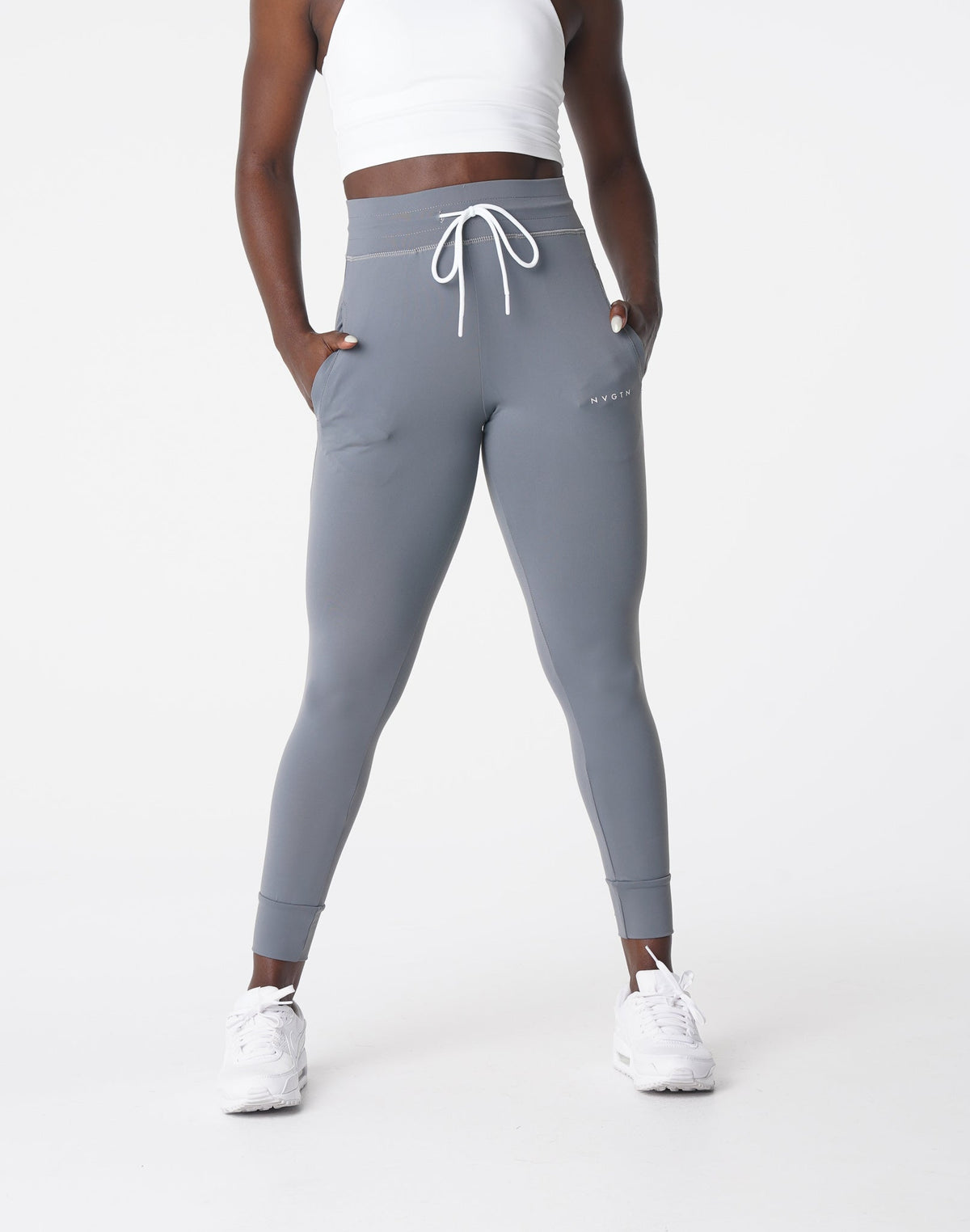 Women Cloud Grey Joggers | NVGTN
