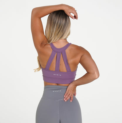 Women Mauve Purple Trio Bra | NVGTN