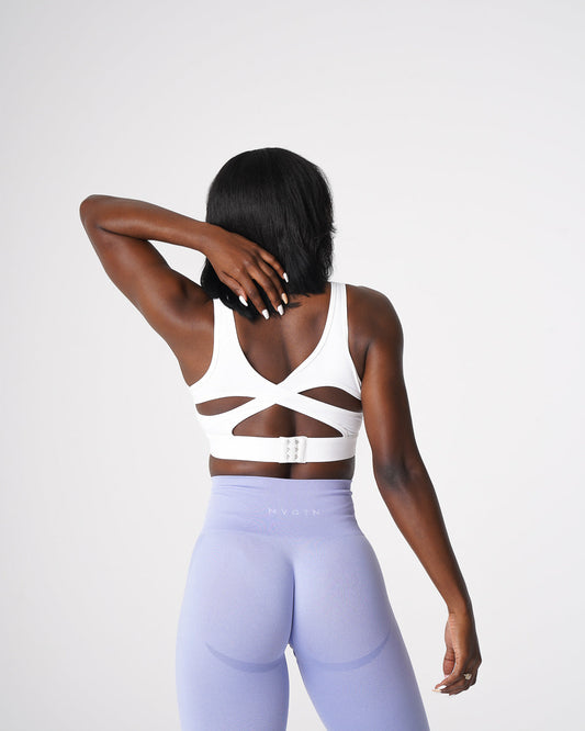 Women White Allure Bra | NVGTN