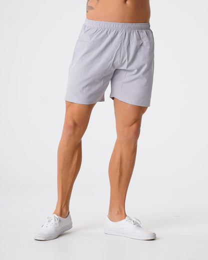 Men Grey Flex Shorts | NVGTN