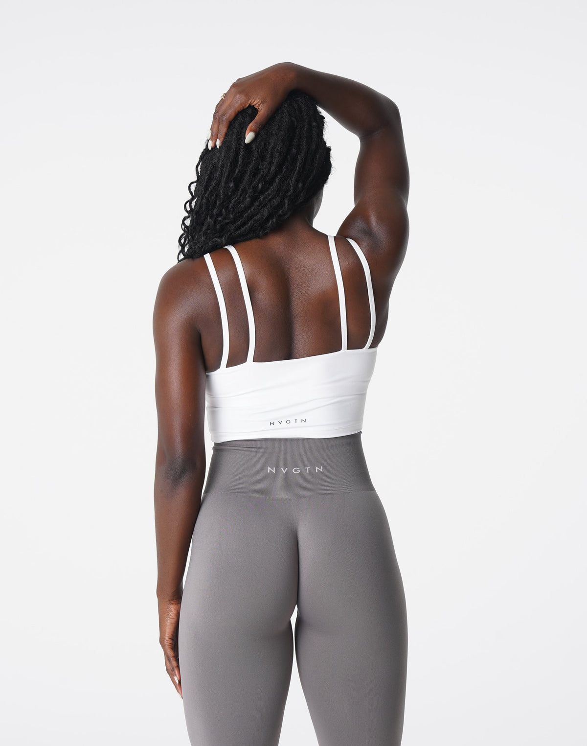Women White Poise Bra Top | NVGTN