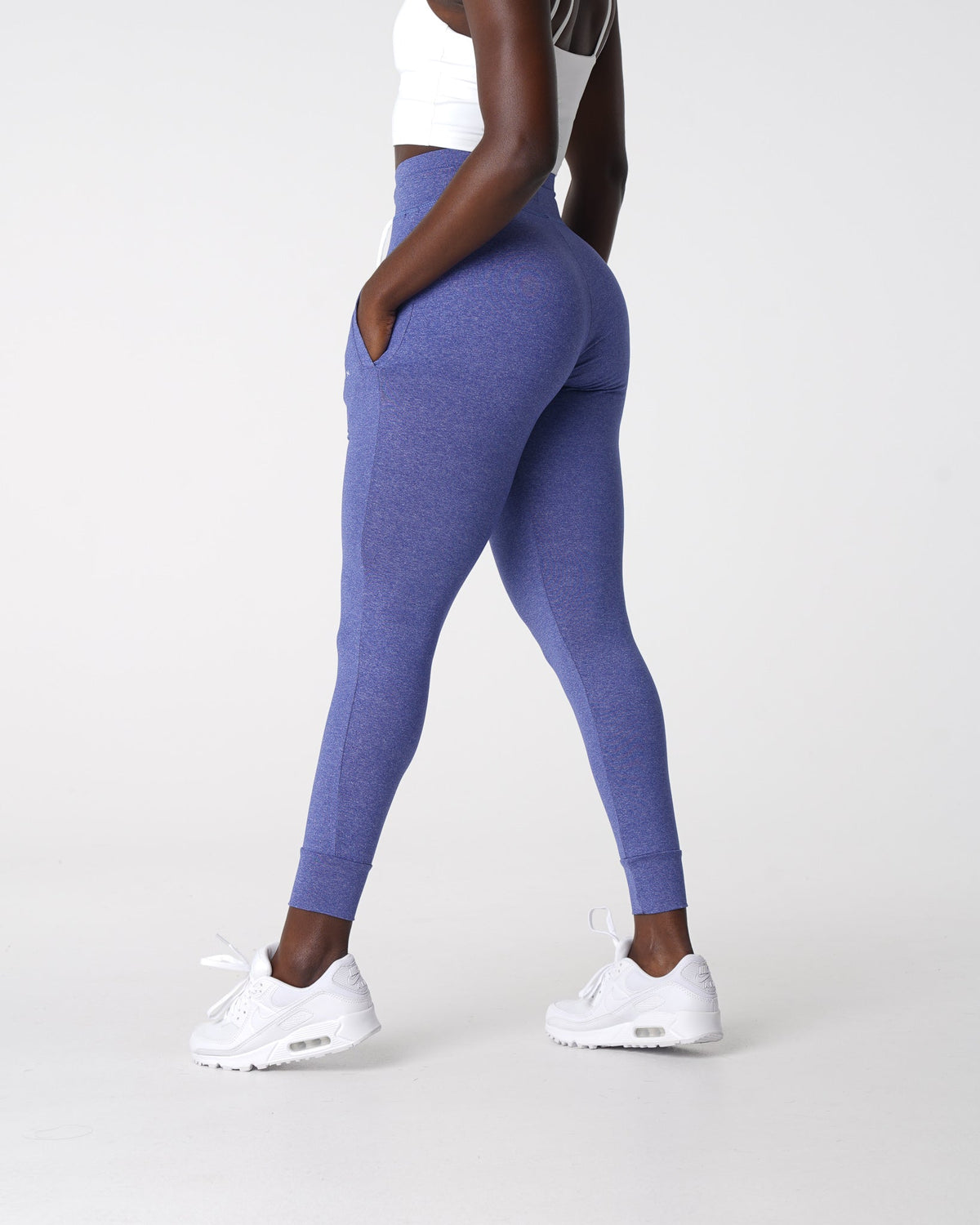 Women Sapphire Blue Joggers | NVGTN