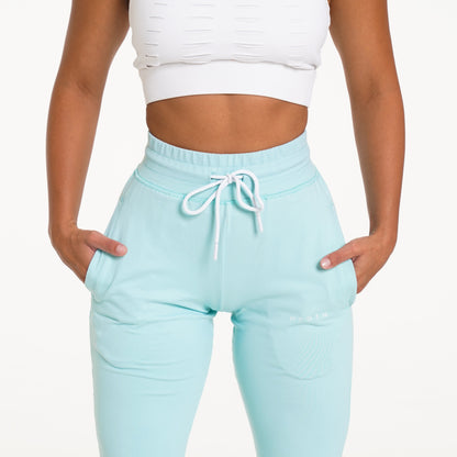 Women Sea Foam Green Joggers | NVGTN