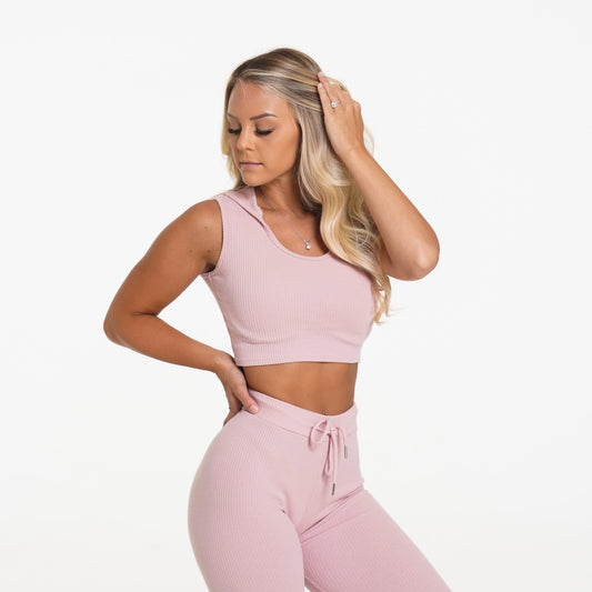 Women Pink Lazy Day Lounge Tank | NVGTN