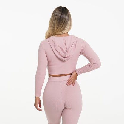 Women Pink Lazy Day Lounge Long Sleeve | NVGTN