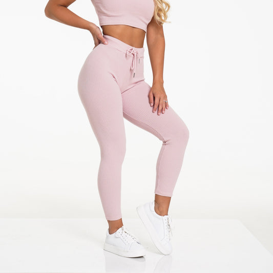 Women Pink Lazy Day Lounge Bottoms | NVGTN