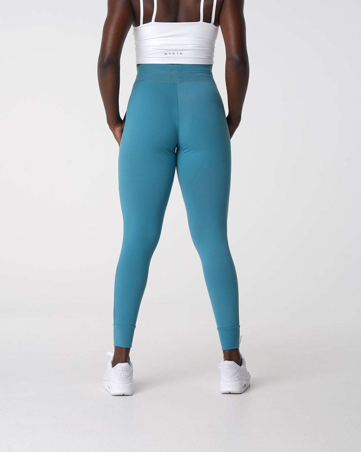Women Steel Blue Joggers | NVGTN