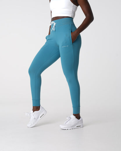 Women Steel Blue Joggers | NVGTN