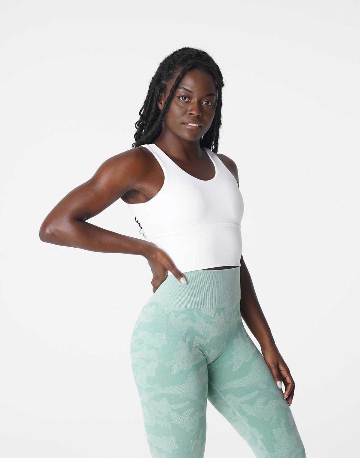 Women White Essence Bra | NVGTN