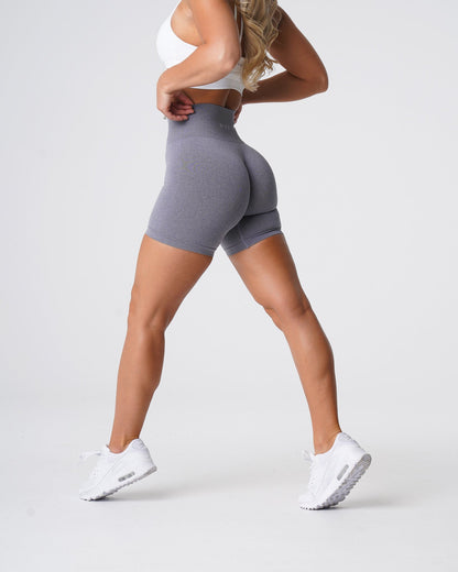 Women Grey Pro Seamless Shorts | NVGTN
