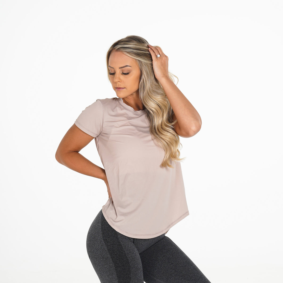 Women Beige Lavish Tee | NVGTN