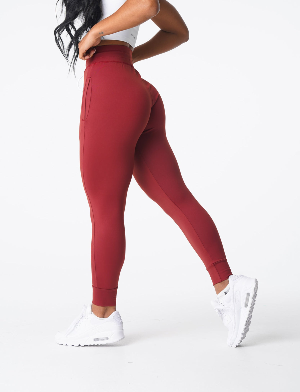 Women Maroon Joggers | NVGTN