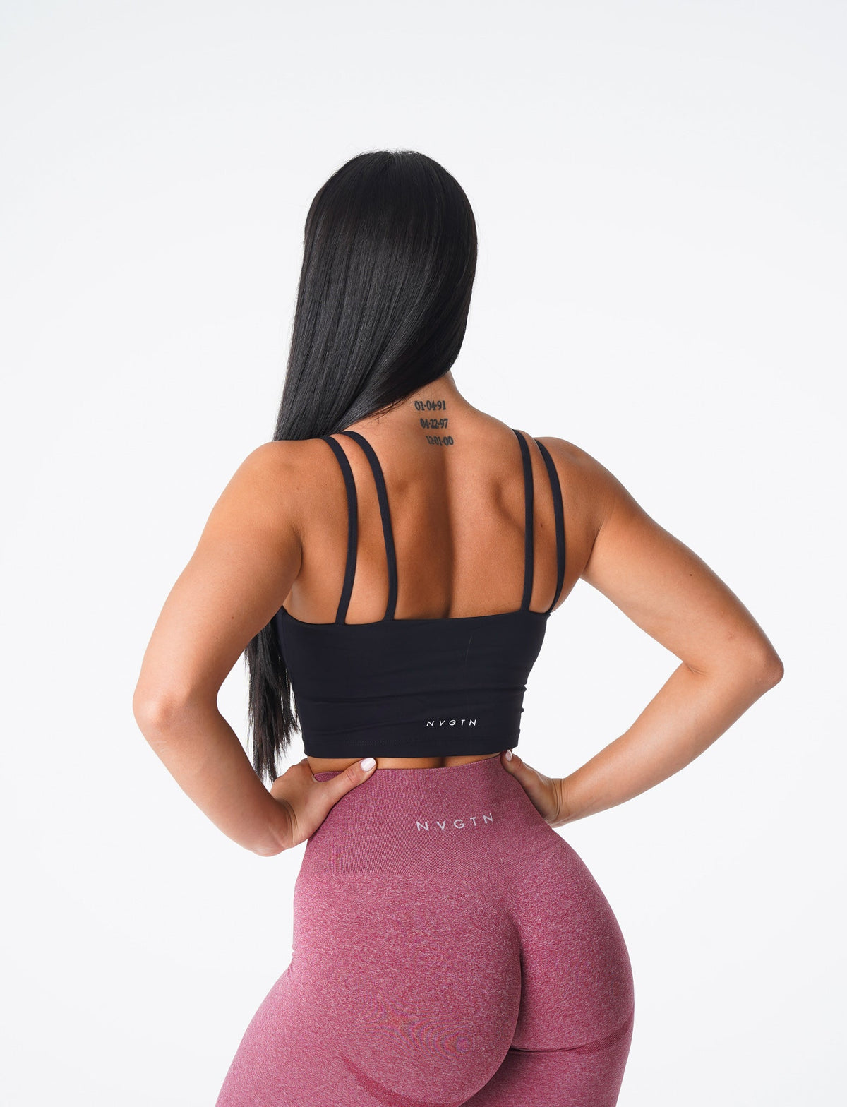 Women Black Poise Bra Top | NVGTN