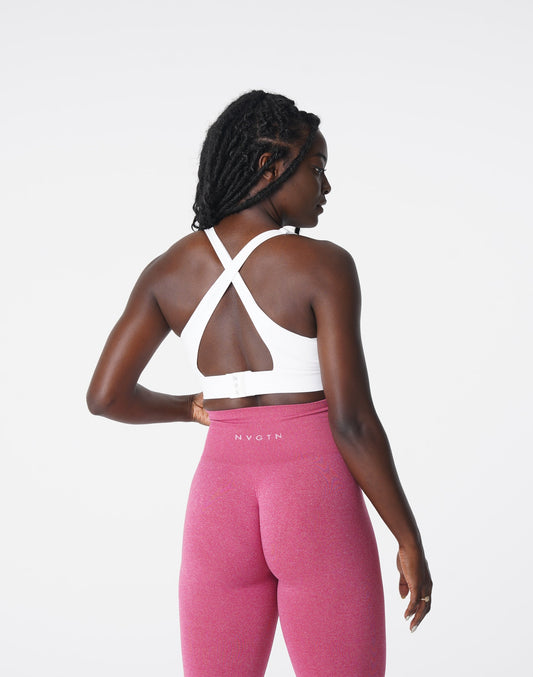Women White Reveal Bra | NVGTN