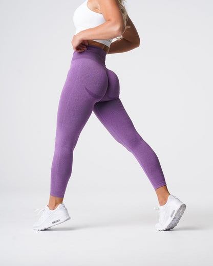 Women Violet Curve Seamless Leggings | NVGTN