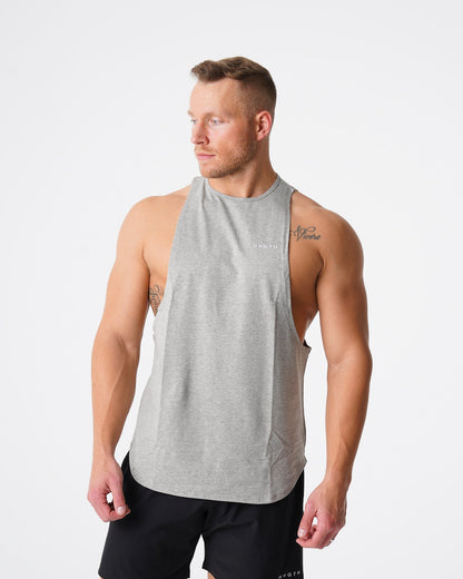 Men Grey Pulse Edge Tank | NVGTN