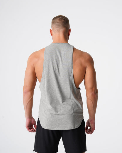 Men Grey Pulse Edge Tank | NVGTN