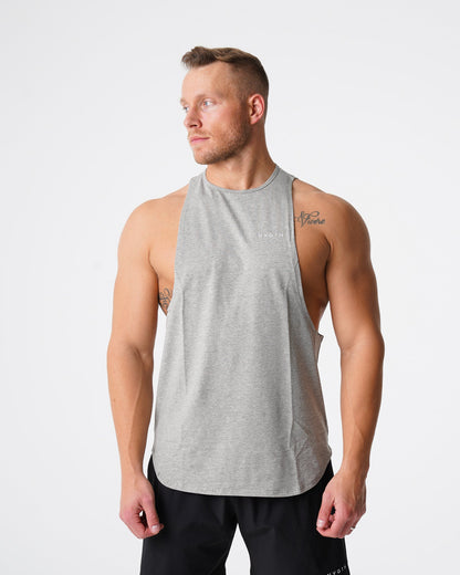 Men Grey Pulse Edge Tank | NVGTN