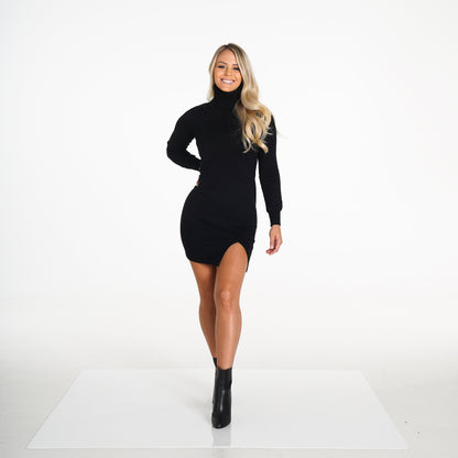 Women Black Forever Yours Sweater Dress | NVGTN