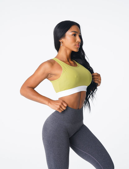 Women Olive Agility Bra | NVGTN