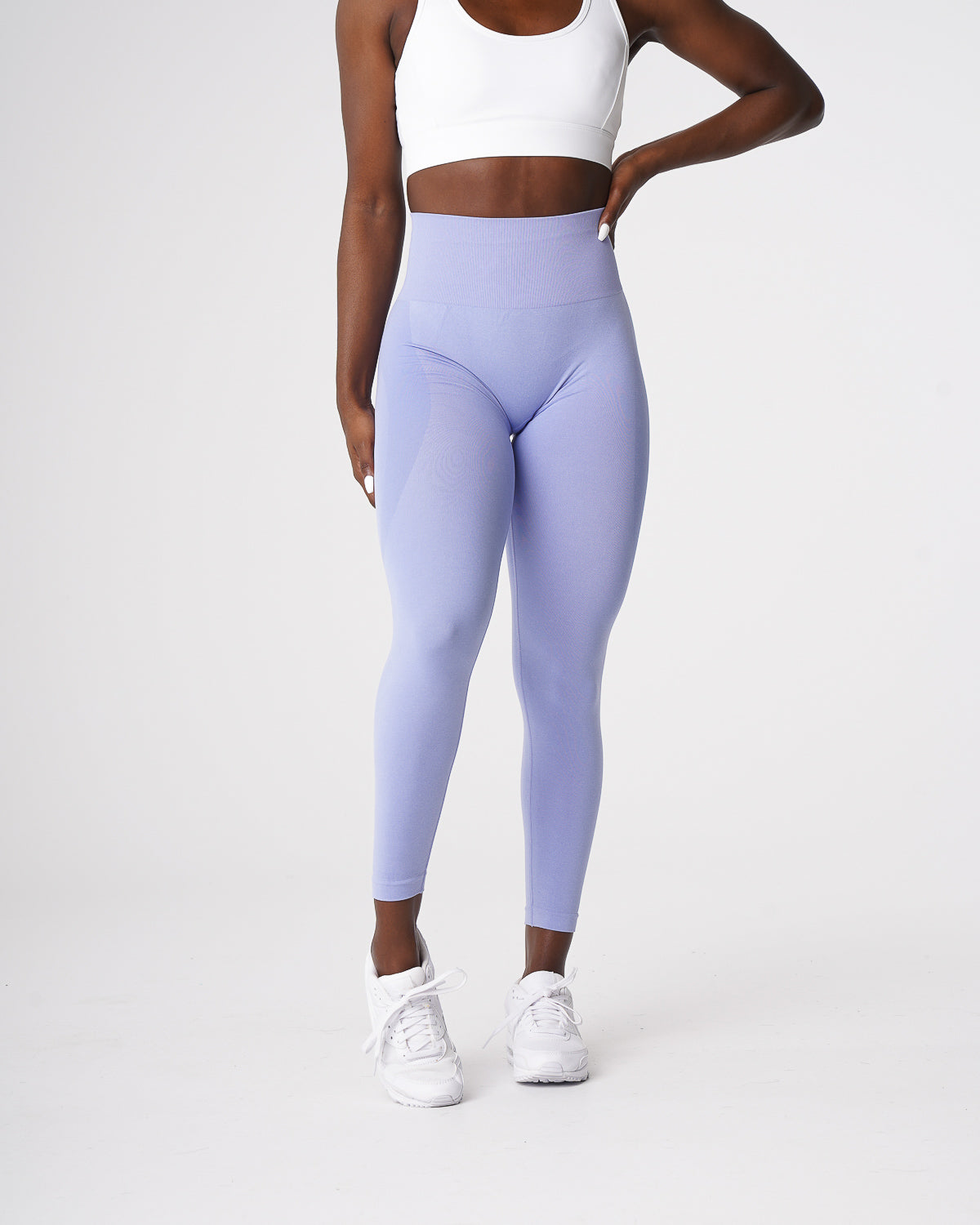 Women Periwinkle Contour Seamless Leggings | NVGTN