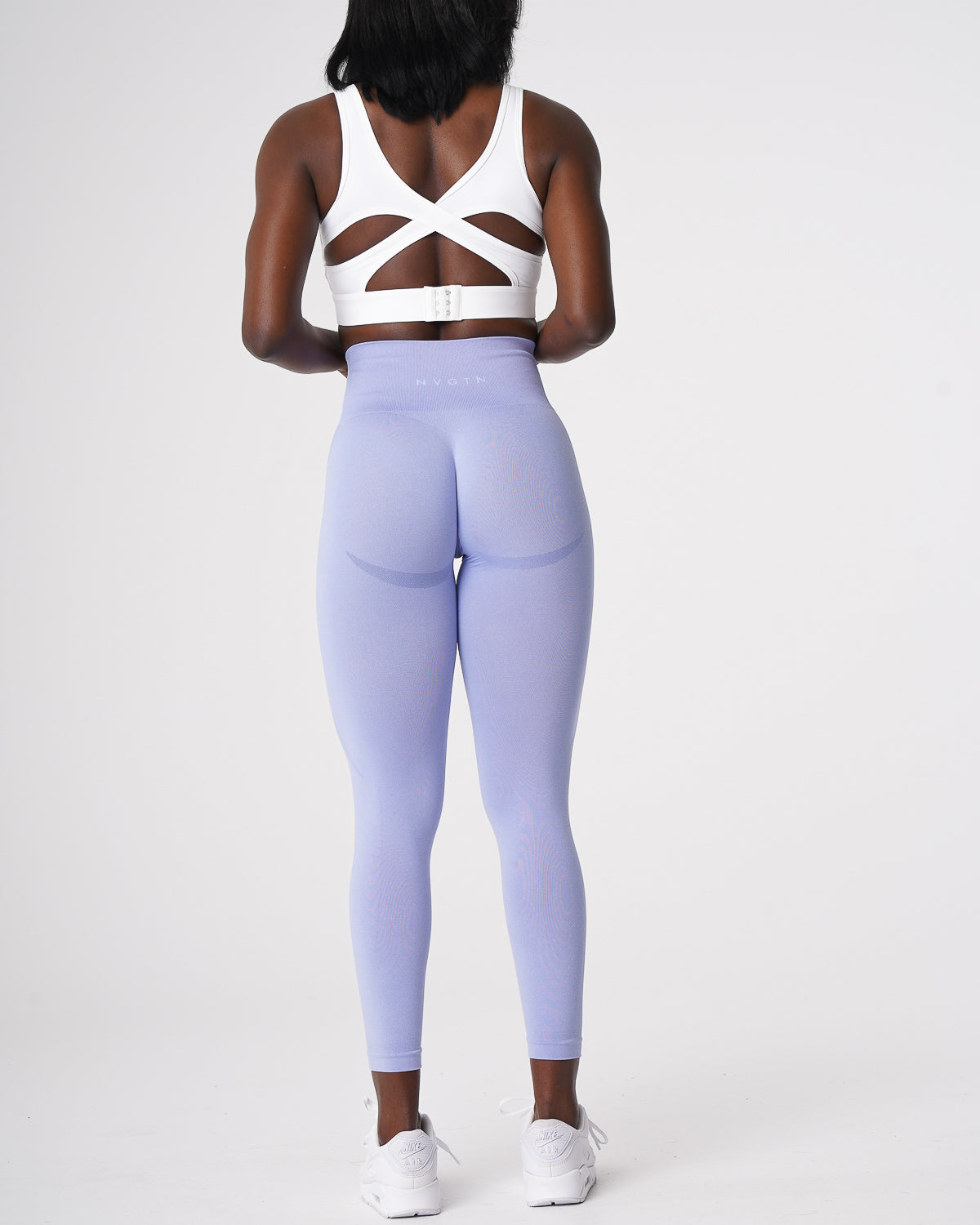 Women Periwinkle Contour Seamless Leggings | NVGTN