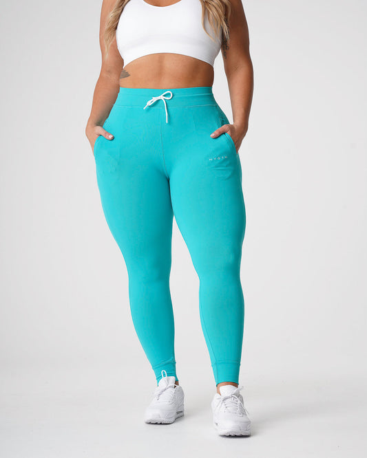 Women Turquoise Joggers | NVGTN