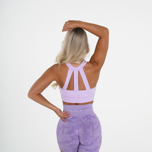 Women Lavender Trio Bra | NVGTN