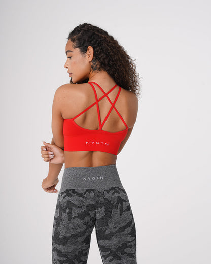 Women Scarlet Flourish Seamless Bra | NVGTN