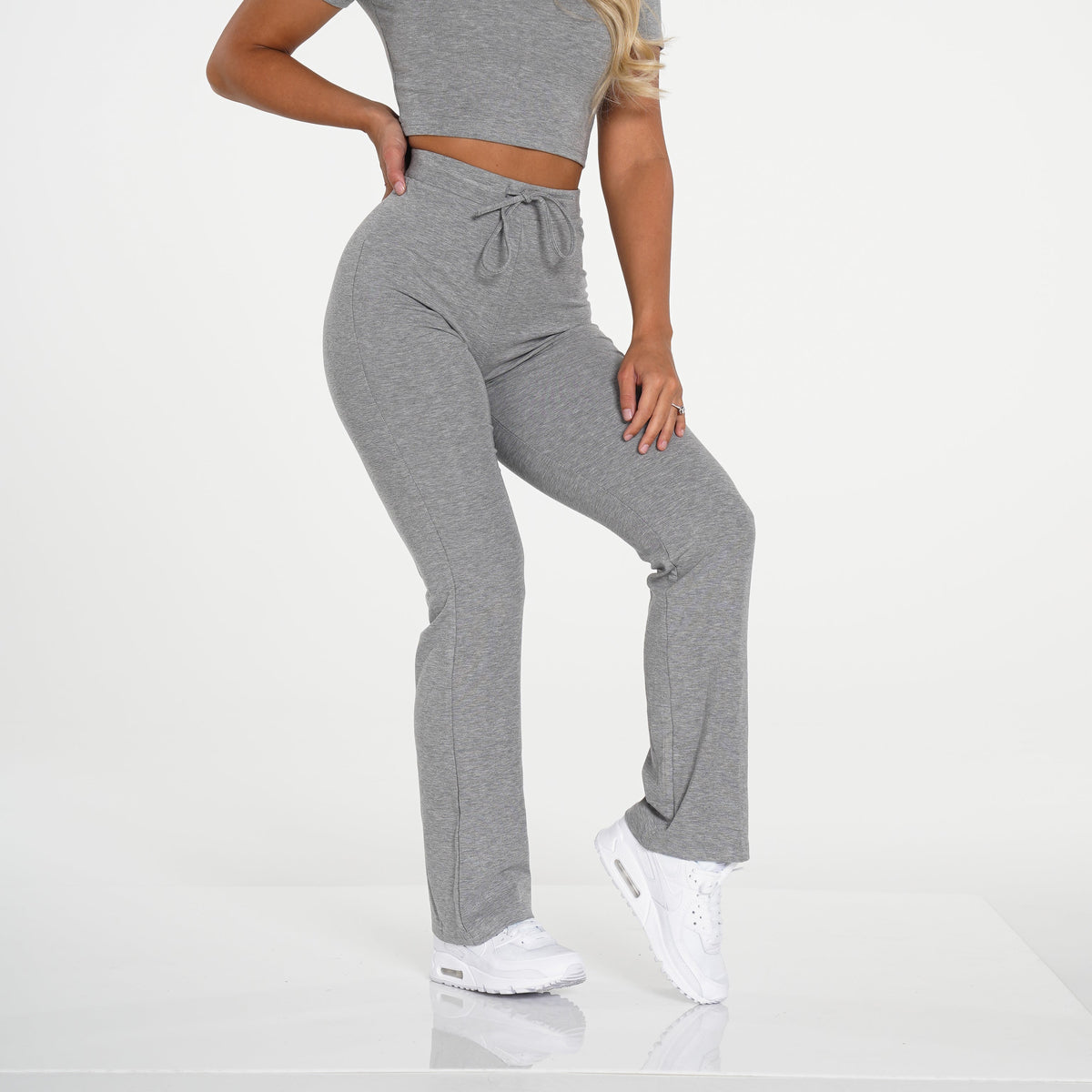 Women Grey Hello Weekend Lounge Pant | NVGTN