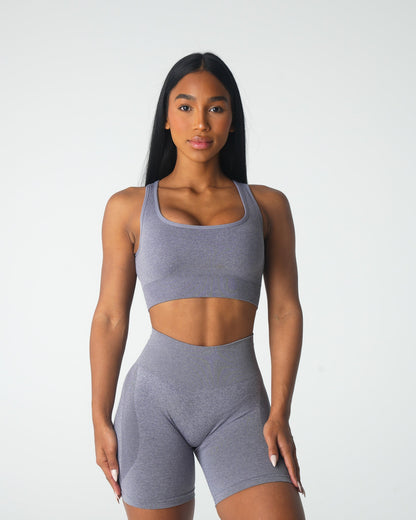 Women Grey Eclipse Seamless Bra | NVGTN