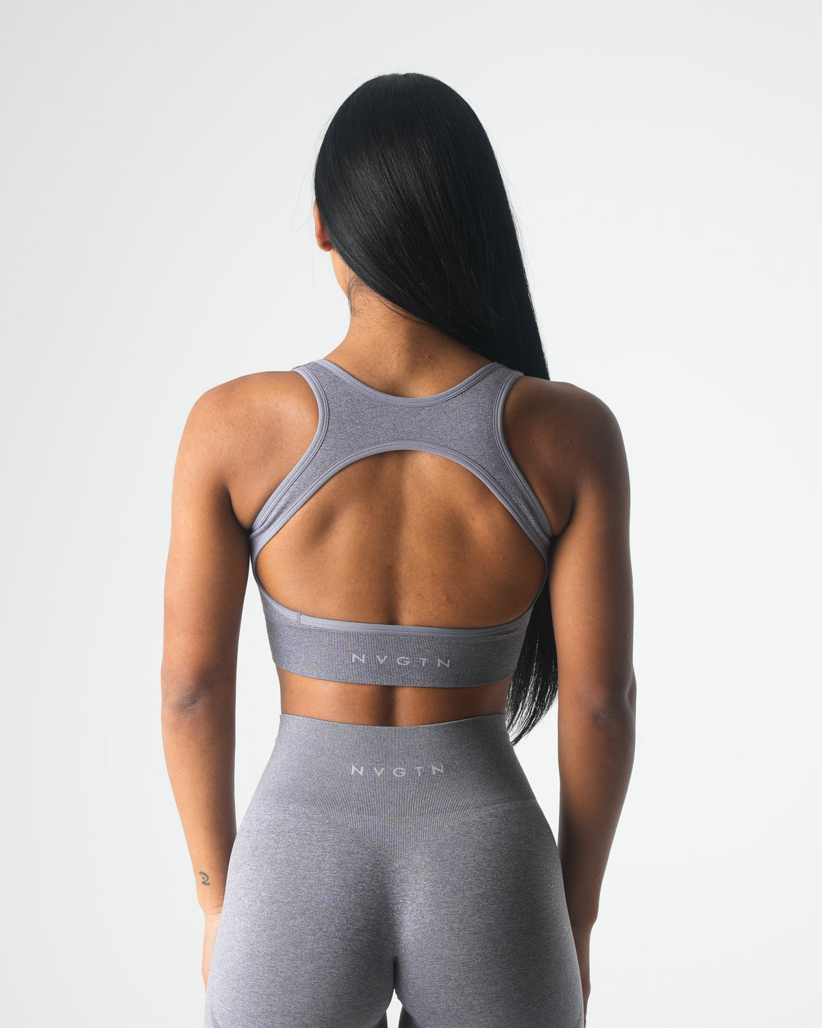 Women Grey Eclipse Seamless Bra | NVGTN