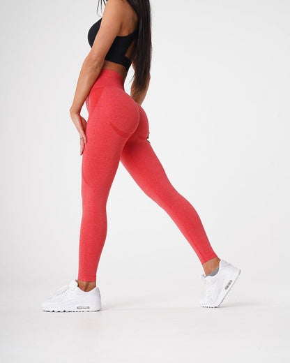 Women Candy Apple Contour Seamless Leggings | NVGTN