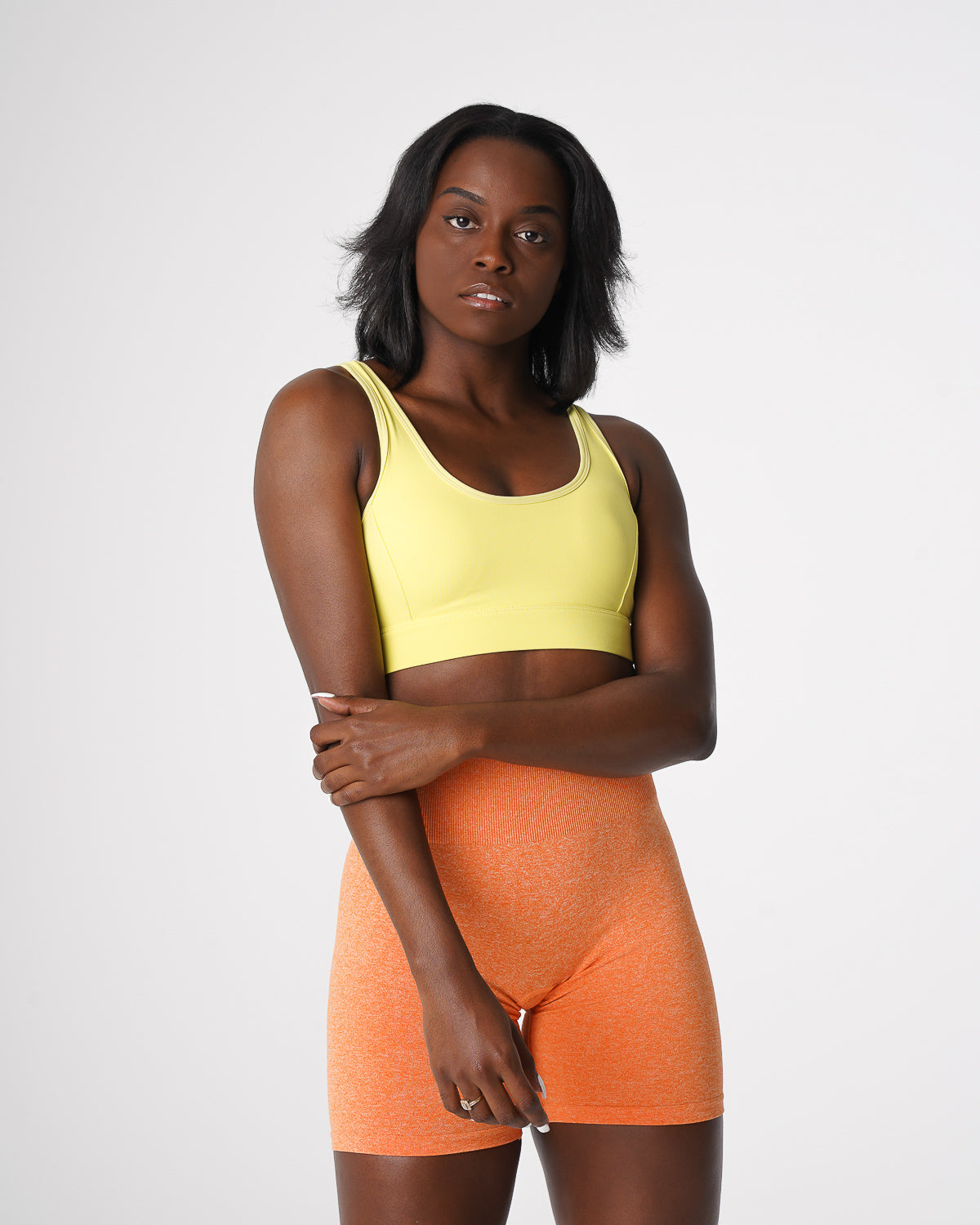 Women Canary Yellow Allure Bra | NVGTN