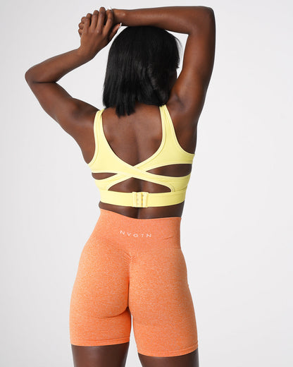 Women Canary Yellow Allure Bra | NVGTN