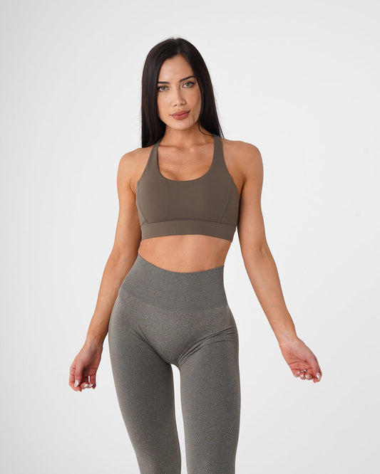 Women Khaki Green Reveal Bra | NVGTN