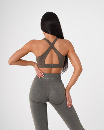 Women Khaki Green Reveal Bra | NVGTN