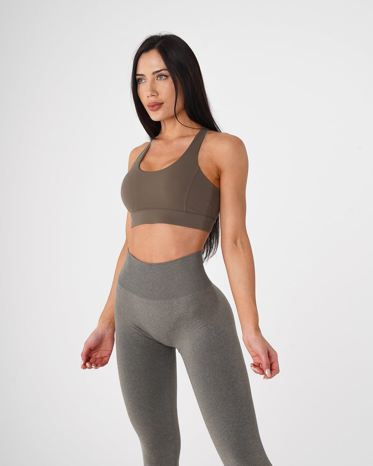 Women Khaki Green Reveal Bra | NVGTN