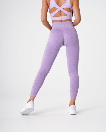 Women Lilac Snakeskin Seamless Leggings | NVGTN
